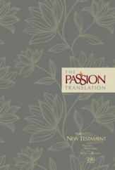 TPT New Testament with Psalms,  Proverbs and Song of Songs, 2020 Edition--hardcover, peony