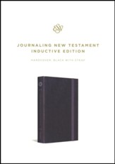 ESV Journaling New Testament,  Inductive Edition (Black with Strap) - Slightly Imperfect