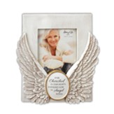 Ever Cherished In Our Hearts, Enfolded Now In Angel Wings Photo Frame