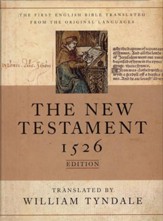 The Tyndale New Testament, 1526 Edition--Genuine leather, black