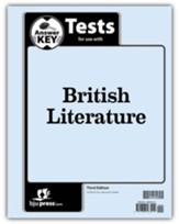BJU Press British Literature Assessments Answer Key (3rd Edition)