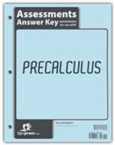 BJU Press Precalculus Assessment Answer Key (2nd Edition)
