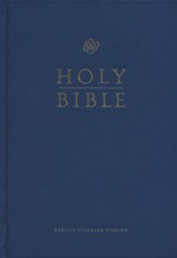 ESV Pew and Worship Bible, Large Print, Blue