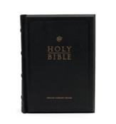 ESV Pulpit Bible, Genuine Cowhide  Leather Over Board  - Slightly Imperfect