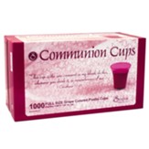 Grape Colored Plastic Communion Cups, 1000