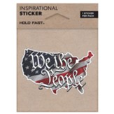 We The People, Flag, Vinyl Sticker