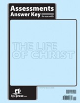 BJU Press Bible 8 Life of Christ Assessments Key