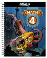 BJU Press Math 4 Student Activities Key (4th Edition)
