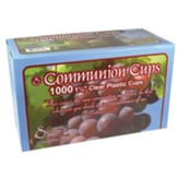 Small Clear Plastic Communion Cups, 1000