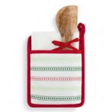 Yum Holiday Hot Pad & Towel with Spatula Set