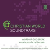 Word of God Speak Accompaniment CD