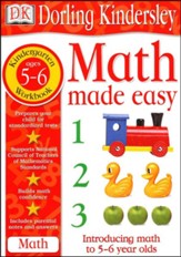 Math Made Easy: Kindergarten Workbook
