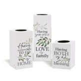 Having Someone To Love...Candle Holder Set