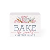 Bake The World A Better Place Recipe Box
