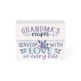 Grandma's Recipes Recipe Box