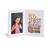 My First Day Bifold Photo Frame