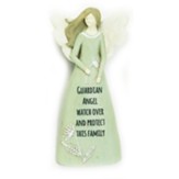Guardian Angel Watch Over and Protect This Family Angel Visor Clip