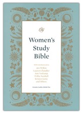 ESV Women's Study Bible--genuine leather, British tan