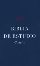 Biblia de Estudio Concisa RVR 1960, Tapa Dura  (RVR 1960 Concise Study Bible, Hardcover) - Slightly Imperfect