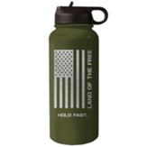 Land of the Free, Stainless Steel Water Bottle