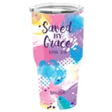Saved By Grace Tumbler, Multicolor