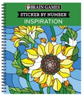 Brain Games - Sticker by Number - Vintage: Flowers (28 Images to Sticker) [Book]