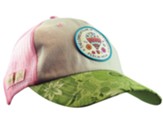 Lord Lifts Me Up Cap, Mesh Back, Pink/Green