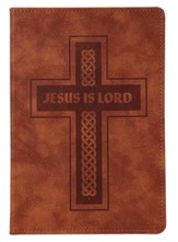Jesus Is Lord, Mens Journal, Brown