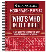 Brain Games - Word Search Puzzles: Who's Who in the Bible: Learn about the Lives of the Most Influential Figures in the Bible