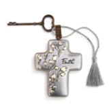 Floral Faith Cross