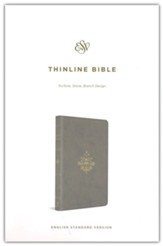 ESV Thinline Bible (TruTone, Stone,  Branch Design)