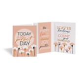 Today Is The Perfect Day, Bifold Wooden Mini Keepsake Card