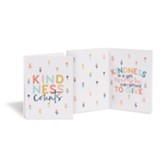 Kindness Counts, Bifold Wooden Mini Keepsake Card