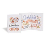 Grandkids Make Life Grand, Bifold Wooden Mini Keepsake Card