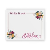 Write It Out and Relax Marker Board Magnet