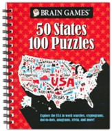 Brain Games 50 States 100 Puzzles
