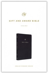 ESV Gift and Award Bible (TruTone Imitation Leather, Black) - Slightly Imperfect