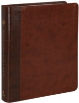 ESV Journaling Study Bible (TruTone Imitation Leather, Brown/Chestnut, Timeless Design) - Slightly Imperfect