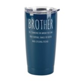 Brother Travel Mug, Blue