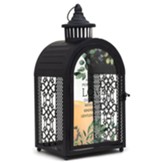 Therefore As God's Chosen People Holy And Dearly Loved, Lantern With LED Candle, Black
