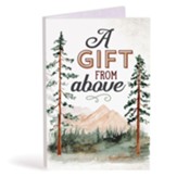 A Gift From Above Bifold Wooden Keepsake Card