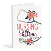 Nursing Is A Calling Bifold Wooden Keepsake Card