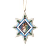Star Spinner Ornament With Nativity