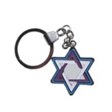 Metal Keyring: Star Of David