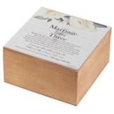 Marriage Takes Three Keepsake Box