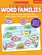 Read, Sort & Write: Word Families