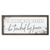 Be Touched By Peace Farmhouse Framed Art