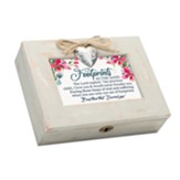Footprints in The Sand Poem Music Box, Plays How Great Thou Art