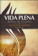 Biblia de Estudio RVR 1960 Vida Plena, Tapa Dura  (RVR 1960 Full Life Study Bible, Hardcover)