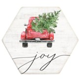 Joy, Red Truck, Honeycomb Coaster